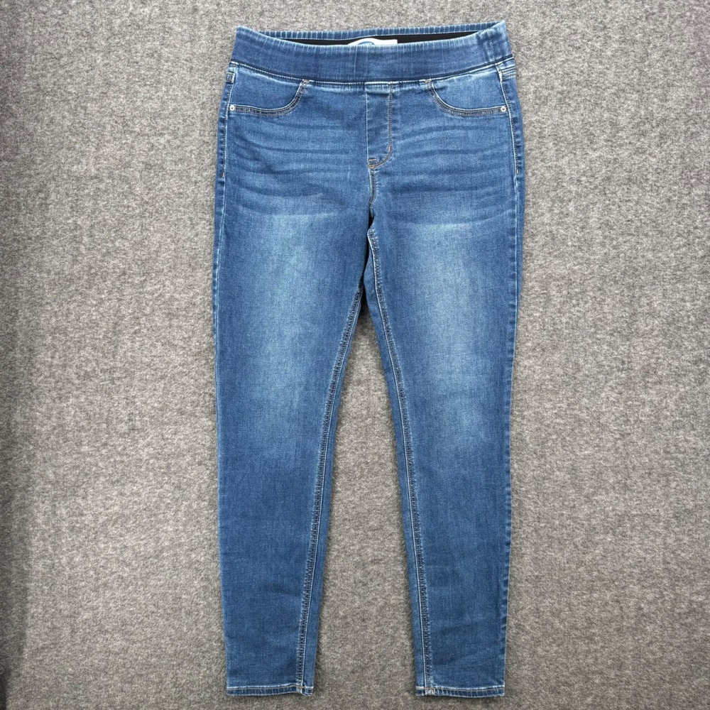 Old Navy Rockstar Jeggings Womens Medium Wash Blue Skinny Pull On Pants 12